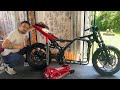 Installing swing arm with custom spacers