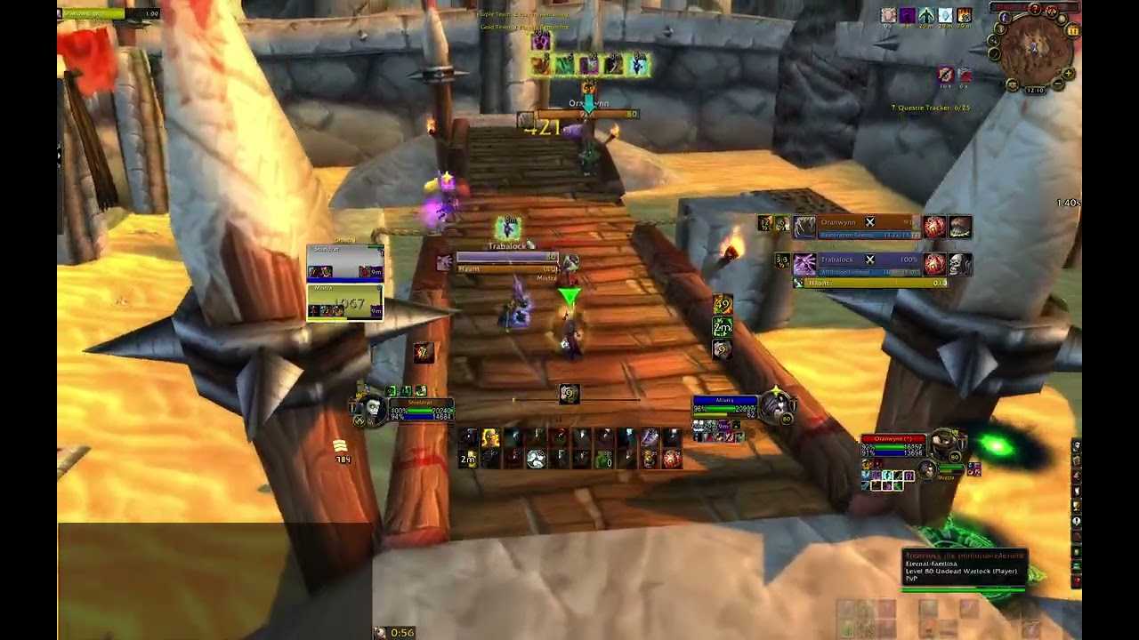 2v2 dpr vs lock rdruid