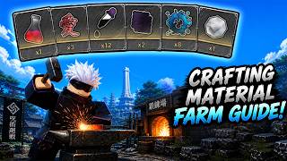 EVERY CRAFTING MATERIAL LOCATION!!! | Jujutsu Zero