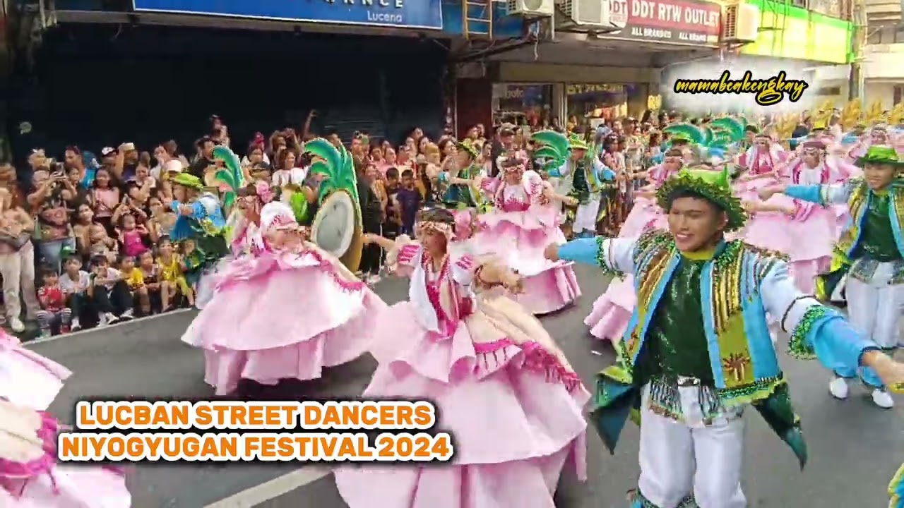 STREET DANCE COMPETITION : LUCBAN STREET DANCERS NIYOGYUGAN FESTIVAL 2024 #streetdancecompetition