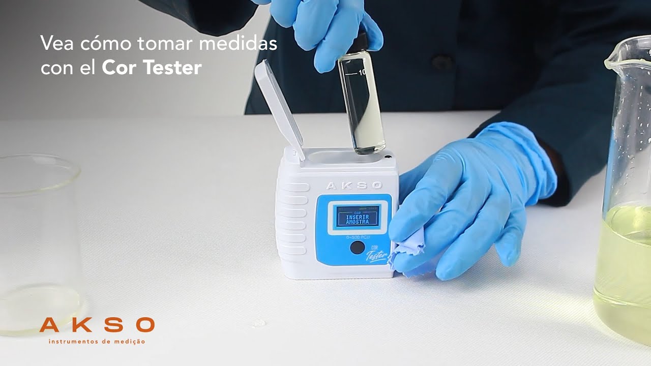 ¡Aprenda a tomar medidas con el AK42 Color Tester! - YouTube