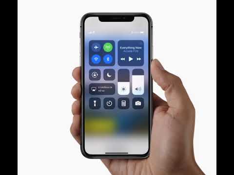 IPhone X - Control Center