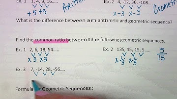 Explicit formula of Geometric sequences