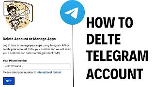 How to Delete Telegram Account - 2024