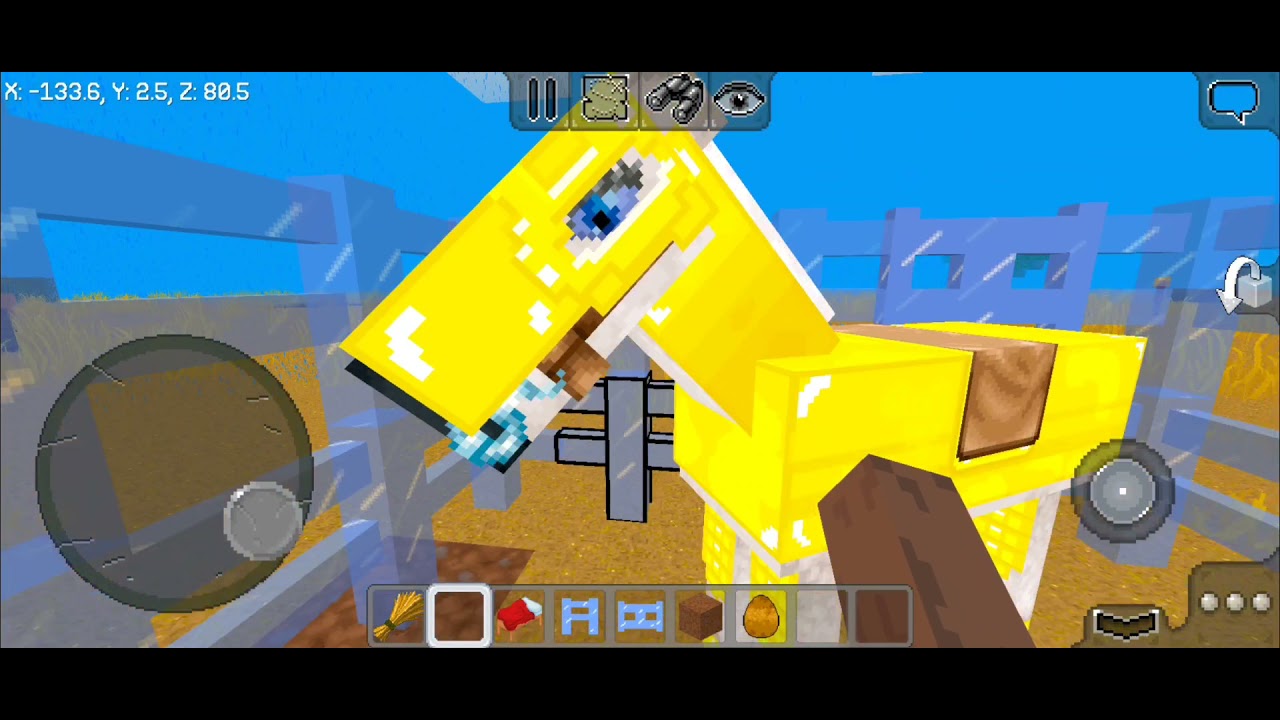 MULTICRAFT GAMEPLAY How to tame a horse YouTube