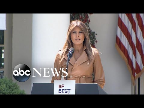 being-melania---the-first-lady-part-2:-melania-trump-on-her-husband's-tweets