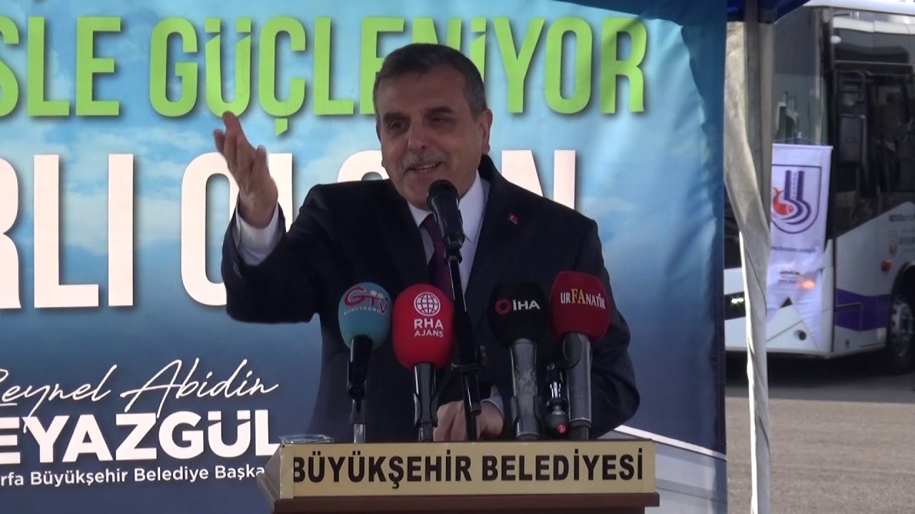 ŞANLIURFA TOPLU TAŞIMA FİLOSUNA 27 OTOBÜS DAHA KAZANDIRILDI