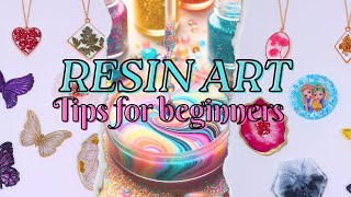 ✨💧Beginner&#39;s Guide to Resin: Everything You Need to Know! Avoid Bubbles in Resin ART with Resiners ✨