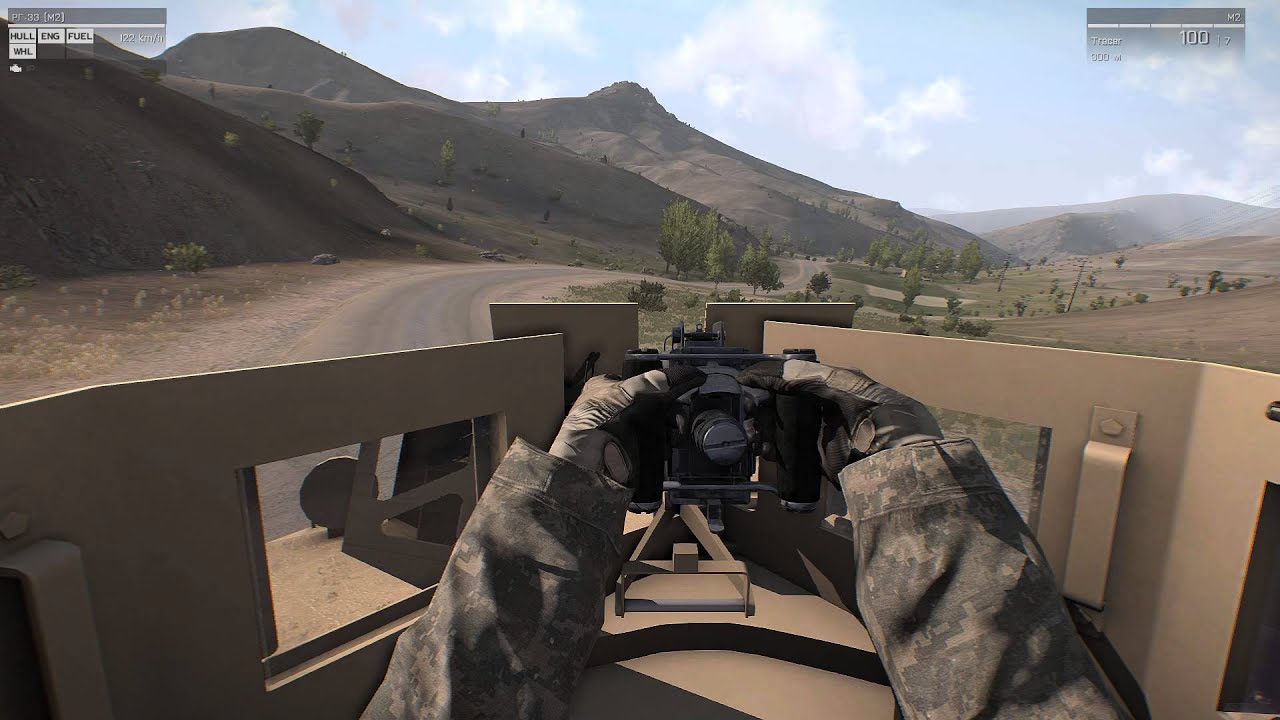 Arma 3 Миссия Колонна - "Pass_between_hills", RHS mod. Мэйс на Тушино