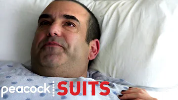 Louis Suffers A Heart Attack | Suits