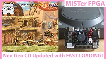 MiSTer FPGA Neo Geo CD Core Updated with Fast Loading, CDZ Support and More!