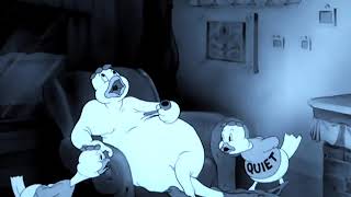 Daffy Duck And Von Vulture In The Ducktators With 1958 Blue Ribbon 1950, 1995 Release Les