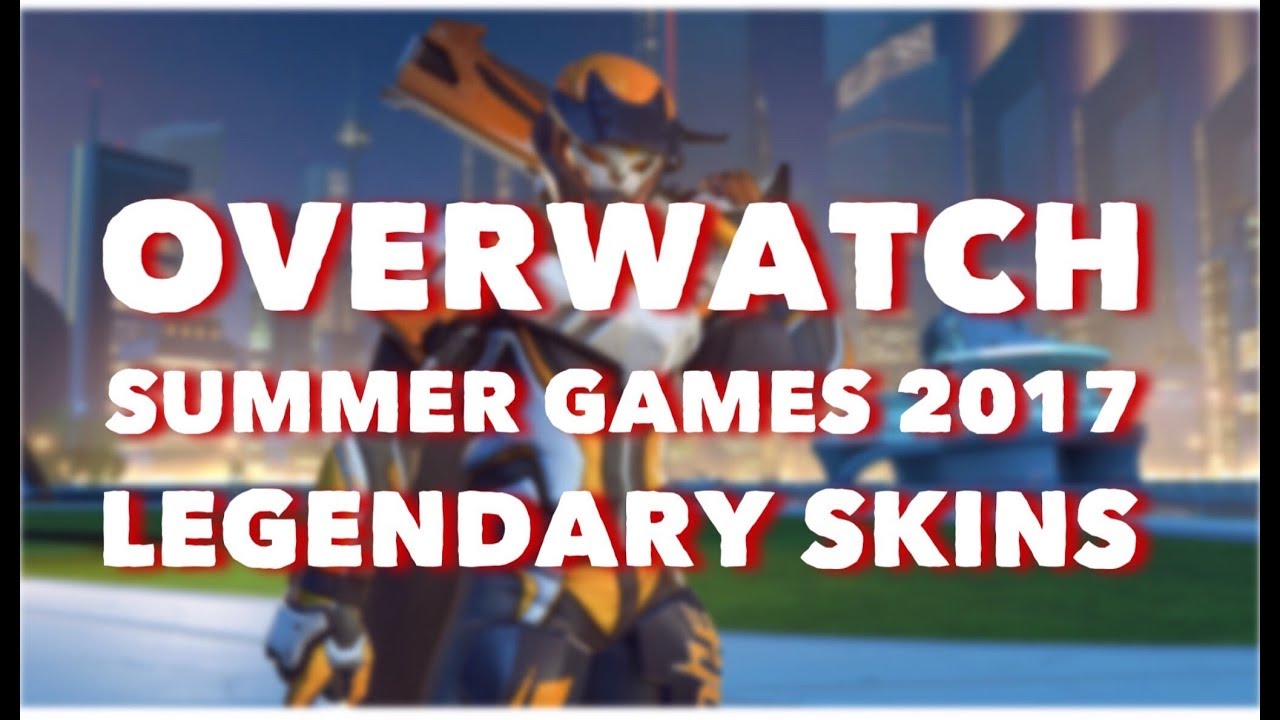 Overwatch Summer Games 2017 Legendary Skins! Which is My Favorite?