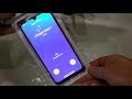 Samsung Galaxy A30 incoming call underwater