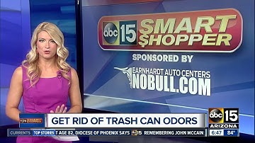 How to get rid of trash can odors