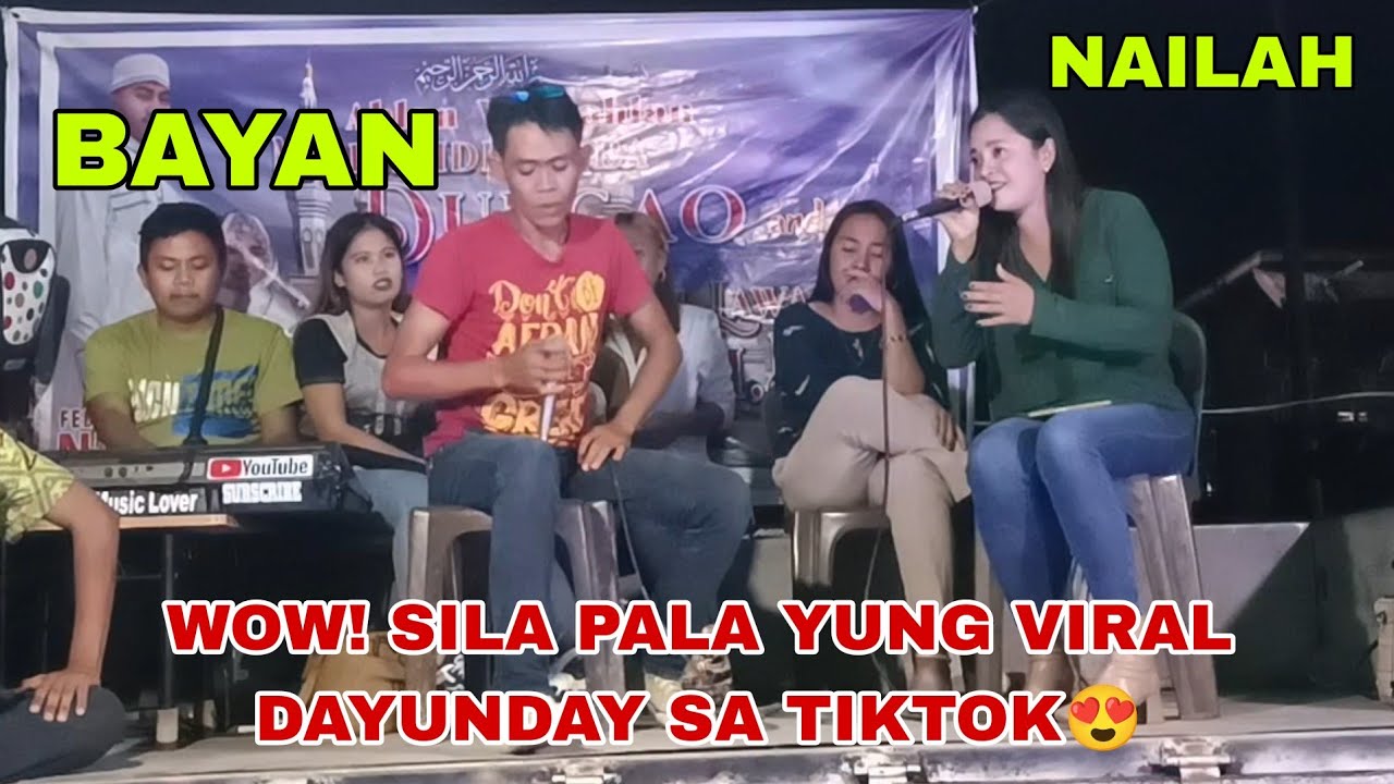 Trending Dayunday Bayan And Nailah | Panalo!!! Moro Song