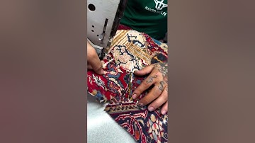 From Damaged Carpet to a Beautiful Masterpiece — IRAN