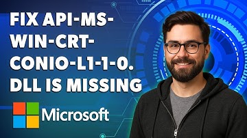 How To Fix Api-Ms-Win-Crt-Conio-L1-1-0.Dll Is Missing From Your Computer [2025 Guide]