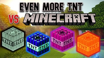 Minecraft "Even More TNT Mod" Vs The World | Mod Showcase