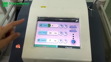 Interface video of 980nn diode laser