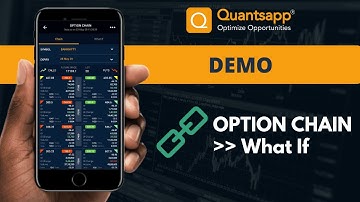 Quantsapp: #Options Chain What If