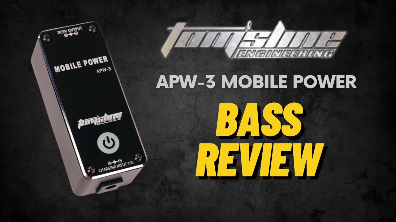 Solução para fonte de pedais - TOMSLINE - APW-3 Review (Bass) 