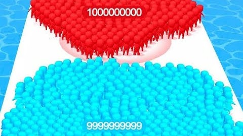 Satisfying mobile game count master scale man and runner coaster ( android and iOS game )