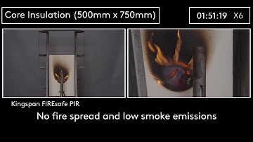 Small Scale Fire test to ISO 11925 3 standard