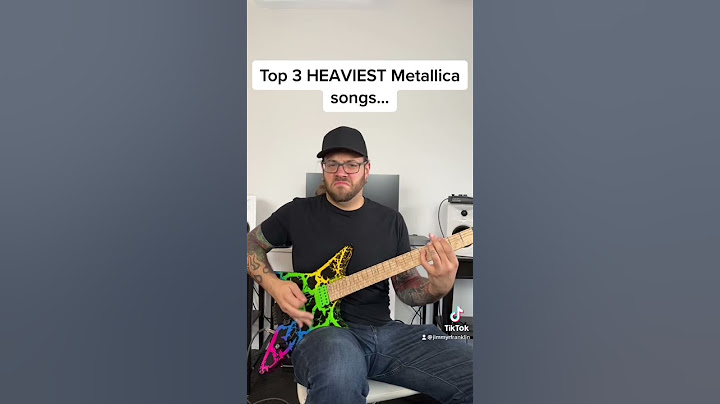 Top 3 HEAVIEST Metallica Songs
