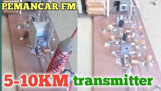 fm transmitter final BD139 jangkauan jauh | part 3 |
