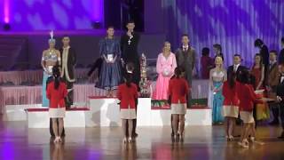 2019 SUPER JAPAN CAP DANCE　全日本セグエ選手権　スタンダード　表彰式