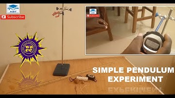 Simple Pendulum Experiment - WASSCE 2018 Physics Practical