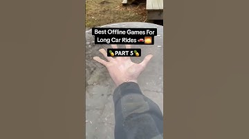 Best Offline Games For Long Car Rides 🚗🌅🌧 #offlinegames