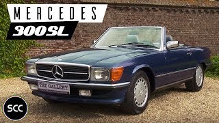 MERCEDES 300 SL 1986 - Modest test drive - Mercedes-Benz W107 engine sound | SCC TV