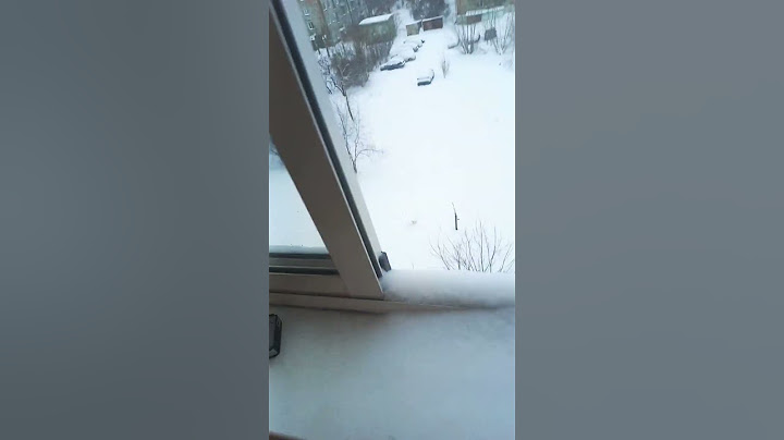 Забыл закрыть окно зимой 🗿🥸😂