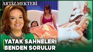 Müjde Ar Altına Tayt Giyen Yarışmacıya Kızdı Yatak Sahneleri Benden Sorulur - Artiz Mektebi