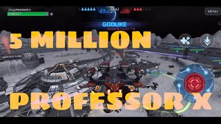 5 MILLION DAMAGE | PROFESSOR X Solo Gameplay | War Robots #warrobots