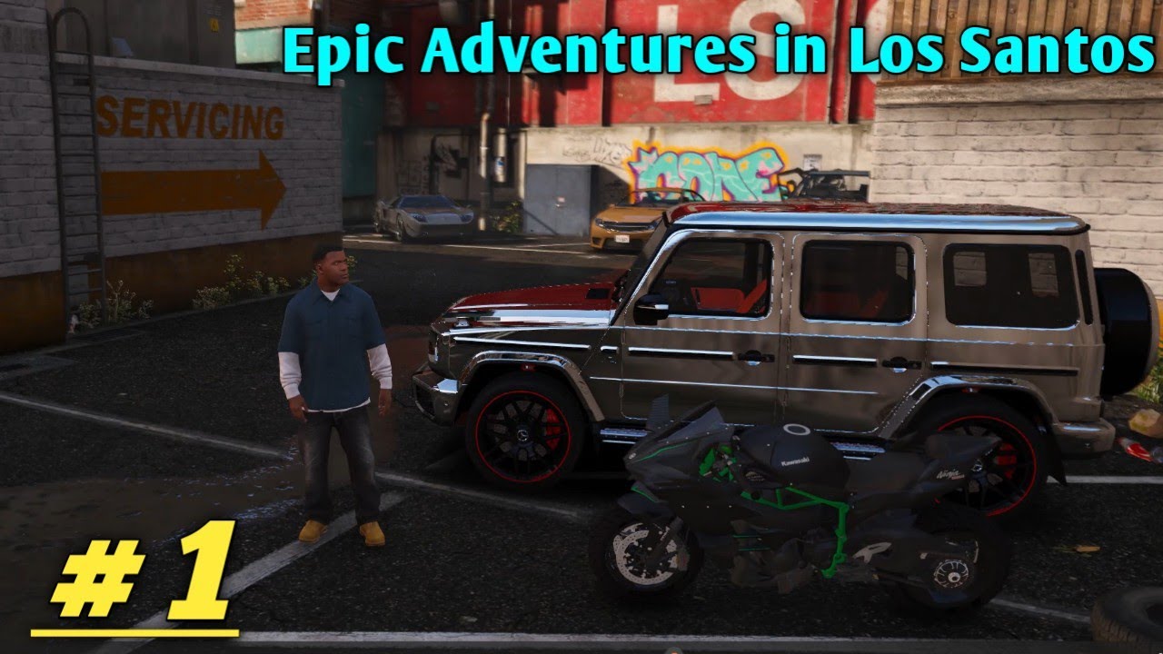 "GTA 5 episode 1: Epic Adventures in Los Santos!" #666_ar #gta5 - YouTube