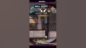WALL ASSIST 🧱 #shorts #ytshorts #shortsvideo #cod #yt  #subscribe #CODM #sub #wall  #STZTOTHEBONE