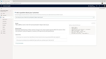 Microsoft Dynamics 365 Customer Insights の Copilot | 日本マイクロソフト