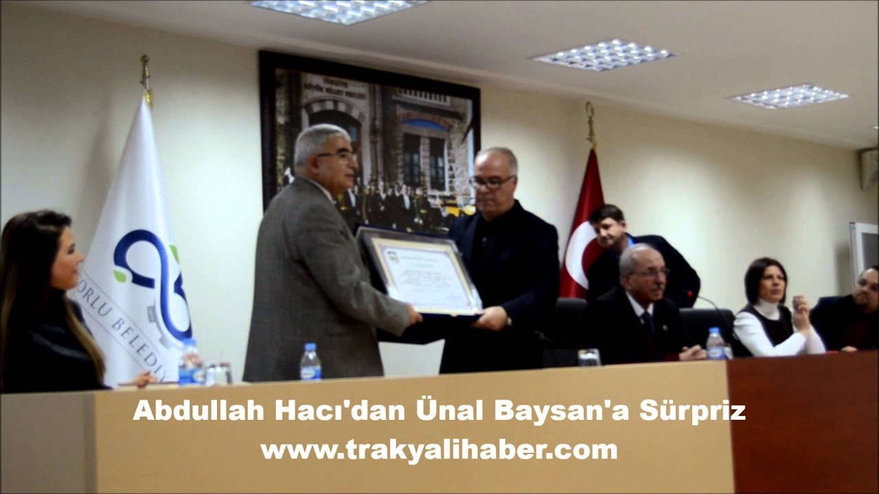 Abdullah Hacı'dan Ünal Baysan'a Sürpriz - YouTube