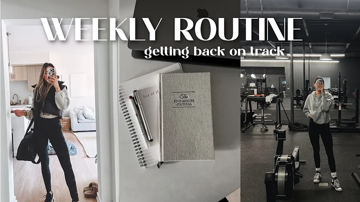 WEEKLY ROUTINE: getting back on track, apartment updates & trader joes haul