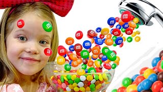 Mom wants some candies or magic M&Ms shower
