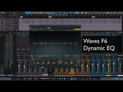 mixing with Waves F6 Dynamic EQ