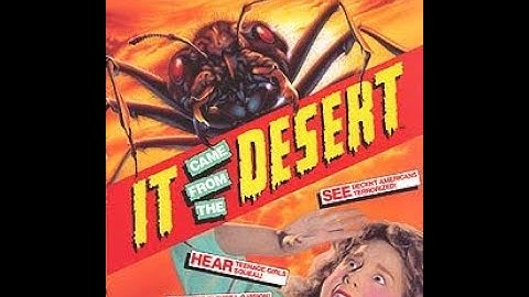 It Came from the Desert (1990) Dos by Cinemaware Part 3