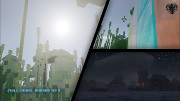 Chill Voxel Shader v2.2 A.K.A Mantra Shader || Minecraft PE 1.19 - 1.20