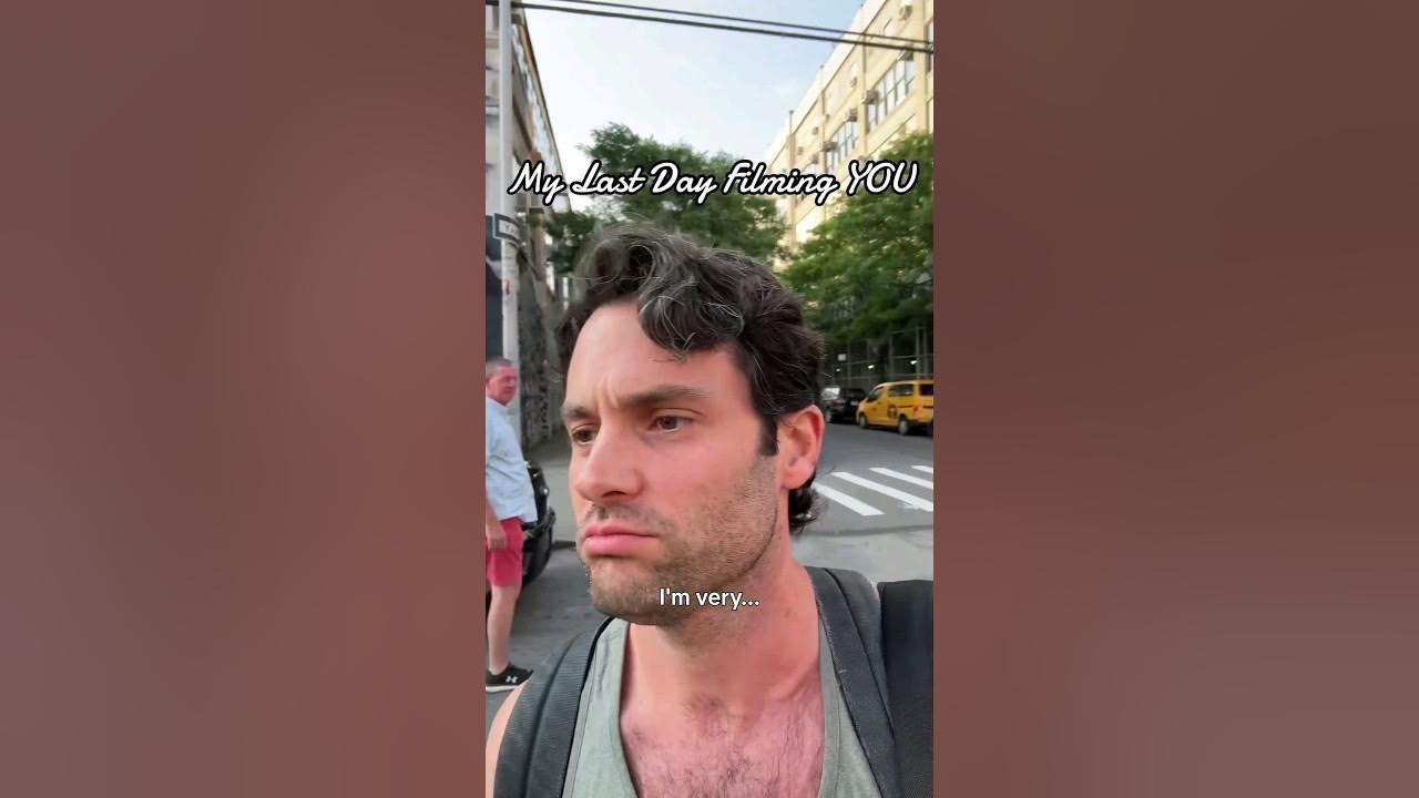 you see how Penn wraps his last day on set? very demure. very mindful. #YOU you see how Penn wraps his last day on set? very demure. very mindful. #YOU