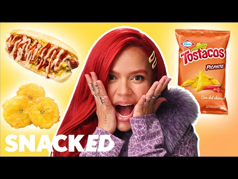 Karol G Breaks Down Her Favorite Snacks | Snacked