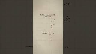 BJT Bipolar Junction - Current Source As A Switch #bipolar #junction #shorts