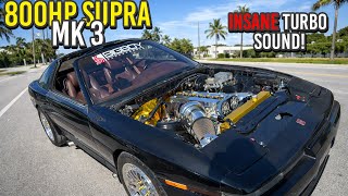 Supra MK3 800HP… THIS TURBO SOUND IS INSANE!